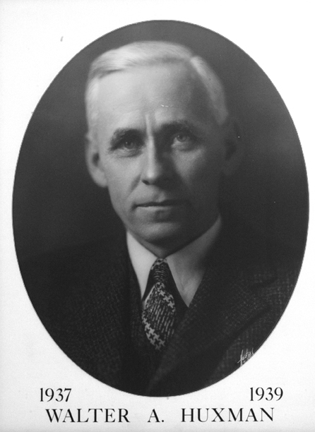 Governor Walter Augustus Huxman 